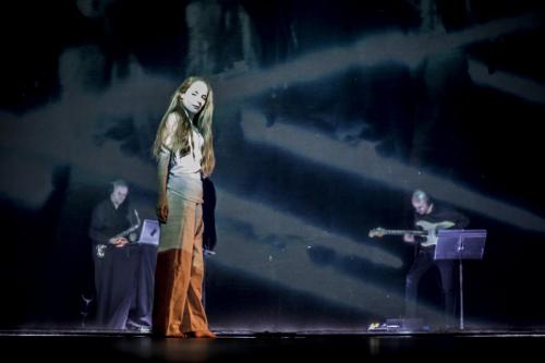 Karin Bernfeld sur scène - Symphonie d une nuit sans etoile (14 oct 2016)